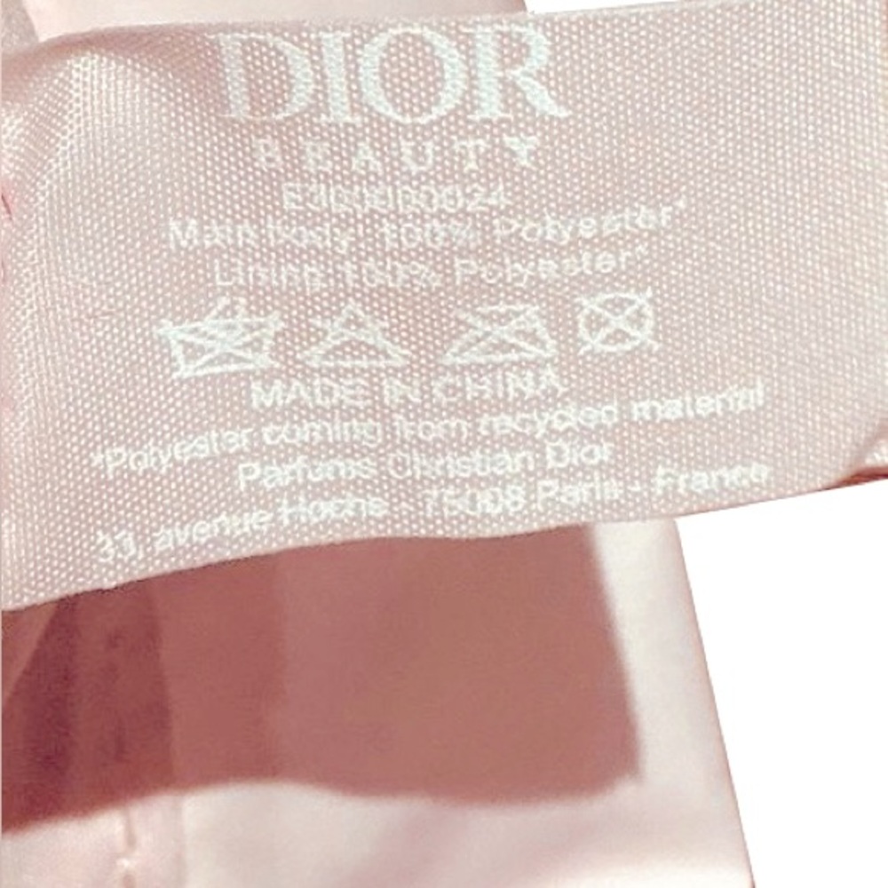 NEW Dior Pink Puffy Cosmetic Bag, NIB - Picture 6 of 11